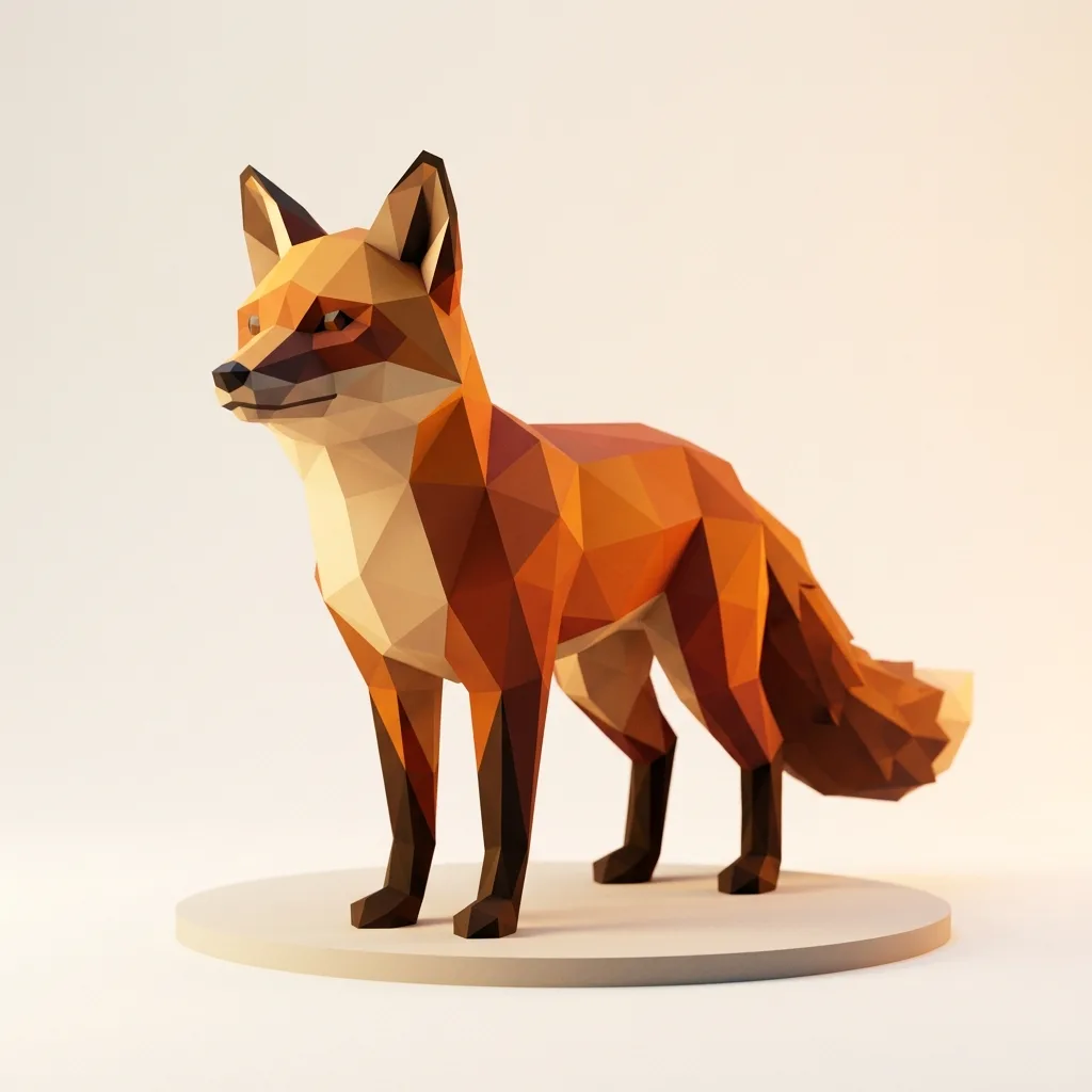 Low-Poly Fox