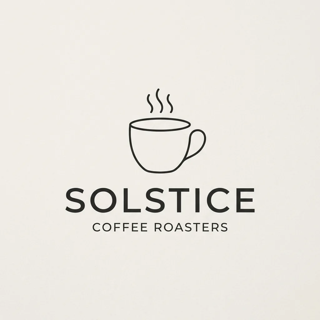 Minimal Coffee Logo