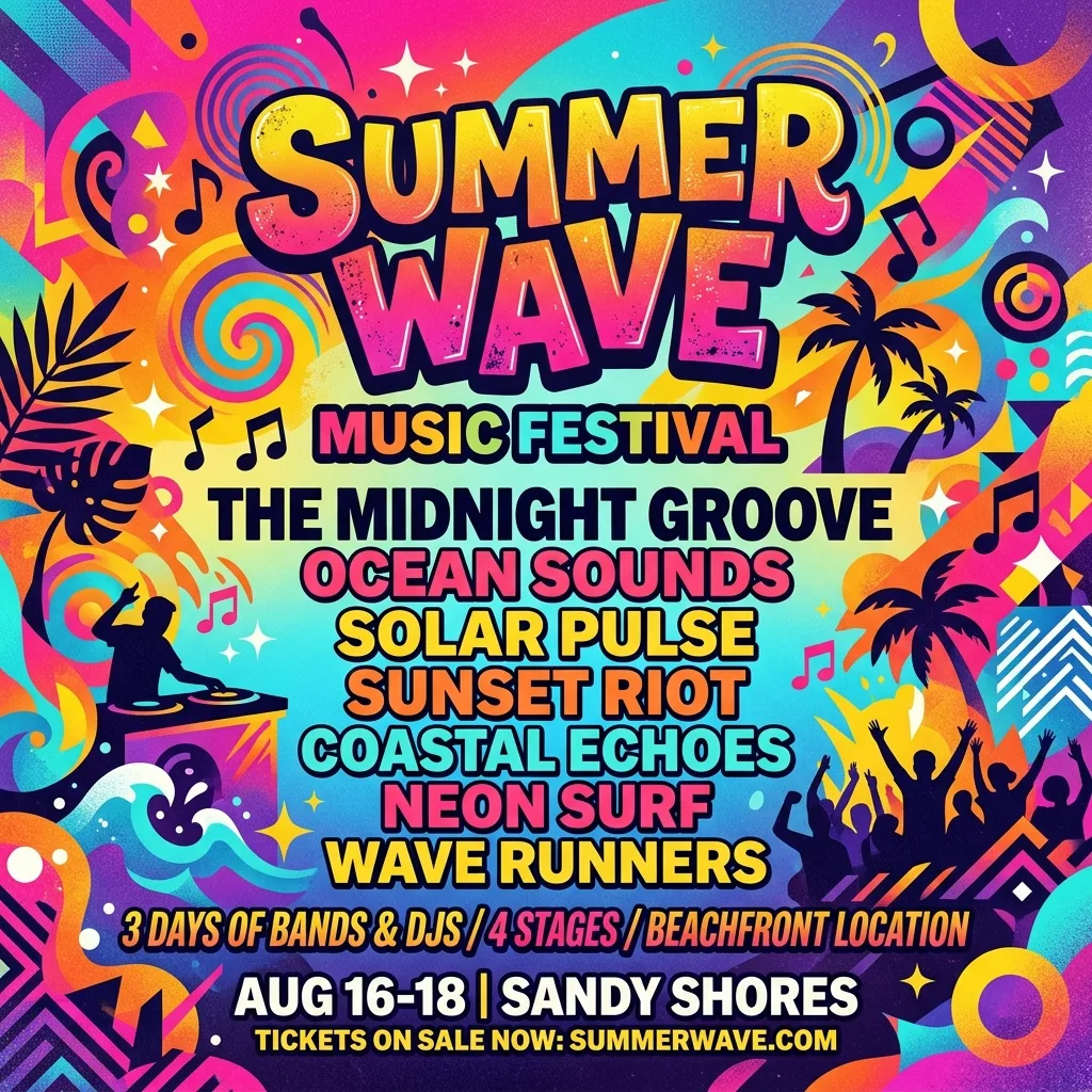Music Festival Poster